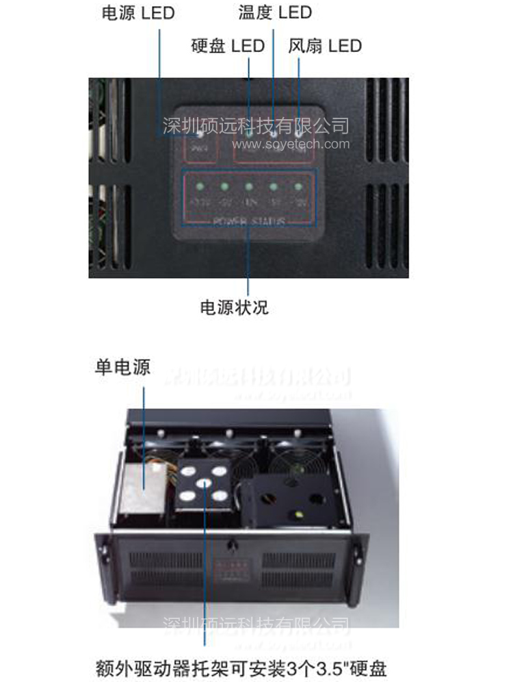 IPC-623 4U 20槽容錯(cuò)式工業(yè)控制計(jì)算機(jī)