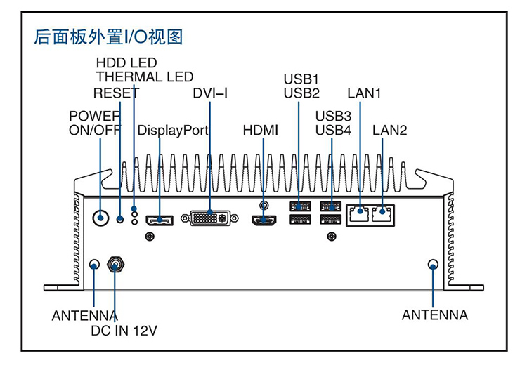 全新研華 無(wú)風(fēng)扇嵌入式工控機(jī) 高性能ARK-3000系列 ARK-3510