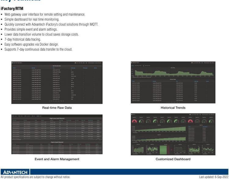 研華ESRP-SCA-UNO137 Process Visualization with Modular Box Platform