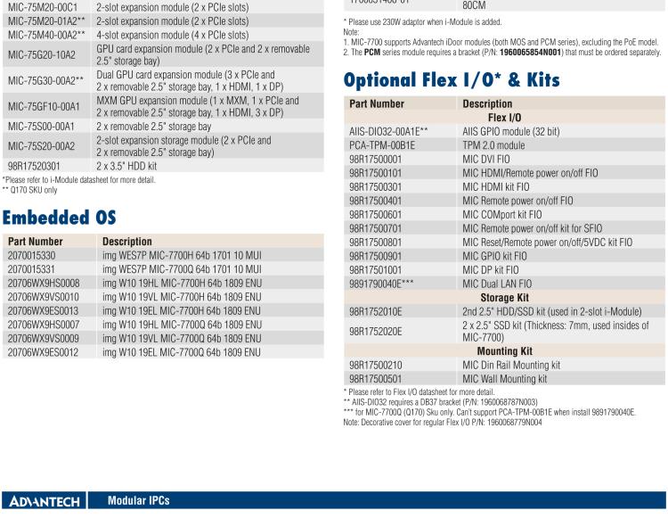 研華MIC-7700 Intel? 第六代/第七代 Core i 臺(tái)式機(jī)處理器緊湊型無(wú)風(fēng)扇系統(tǒng)