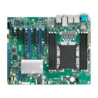 研華ASMB-815 單路LGA 3647-P0 Intel? Xeon? Scalable ATX 服務(wù)器主板，帶 6 個(gè)DDR4, 5 個(gè)PCIe x8 或者 2 個(gè)PCIe x16 和 1個(gè) PCIe x8, 8 個(gè)SATA3, 6 個(gè)USB3.0, Dual 10GbE, IPMI