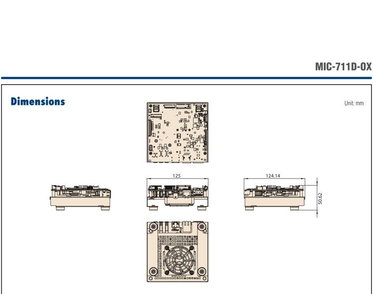 研華MIC-711D-OX MIC-711D-OX 是一款基于英偉達Jetson Orin NX 的 AI 開發(fā)套件，含有多個 I/O 接口，使客戶可以靈活開發(fā)新項目。