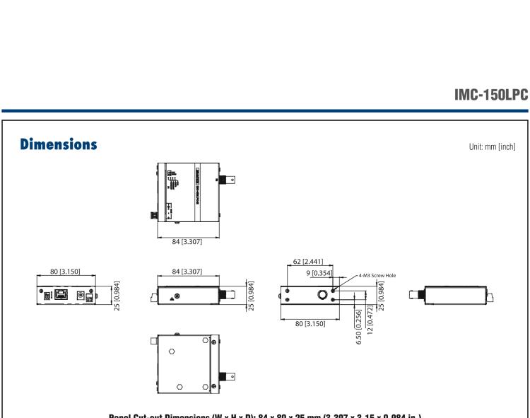 研華IMC-150LPC Hardened PoE Long Reach Ethernet Extender via Coaxial