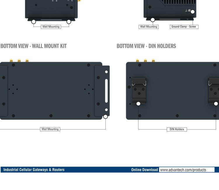 研華ICR-4401W ICR-4400, GLOBAL, 5× ETH, 1× RS232, 1× RS485, CAN, WIFI, SFP, USB, SD, No ACC