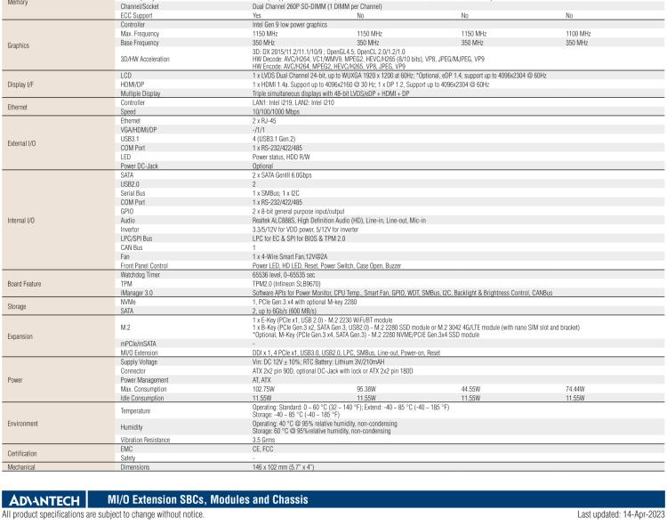 研華MIO-5393 第九代Intel 高性能筆記本CPU 3.5寸小尺寸嵌入式單板，性能提升25%，TDP 45W/25W，支持DDR4 64GB內(nèi)存，2LAN, 4USB 3.1，M.2 2280 Key支持NVMe，-40-85℃寬溫