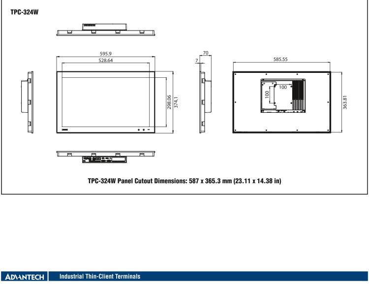 研華TPC-315 15英寸XGA TFT LED LCD觸摸屏電腦，搭載第八代Intel?Core? i3/ i5/ i7處理器，內(nèi)置8G DDR4 RAM