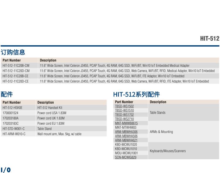 研華HIT-512 11.6" 一體式信息終端，專為醫(yī)療與智能零售而設(shè)計(jì)