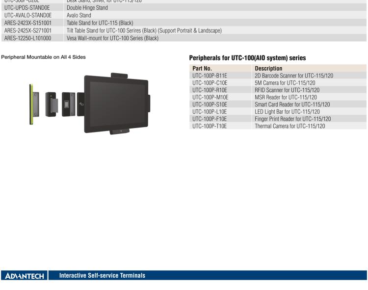 研華UTC-115H 15.6" 多功能觸控一體機(jī)，搭載 Intel? Core? i5-8365UE