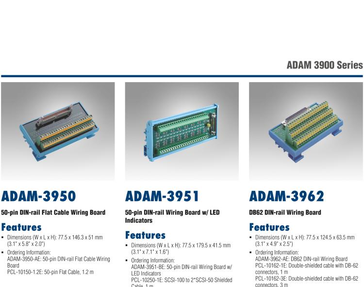 研華ADAM-3925 DB-25接線端子，DIN導(dǎo)軌支架